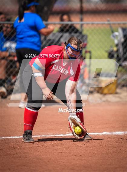 Thumbnail 2 in Carlin vs Coleville (NIAA Class 1A Northern Playoff Game 3) photogallery.