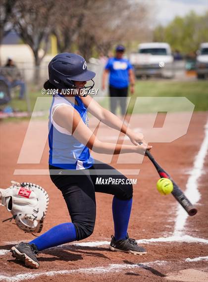 Thumbnail 2 in Carlin vs Coleville (NIAA Class 1A Northern Playoff Game 3) photogallery.