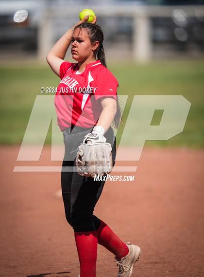 Thumbnail 3 in Carlin vs Coleville (NIAA Class 1A Northern Playoff Game 3) photogallery.