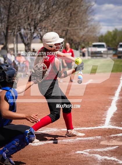 Thumbnail 3 in Carlin vs Coleville (NIAA Class 1A Northern Playoff Game 3) photogallery.
