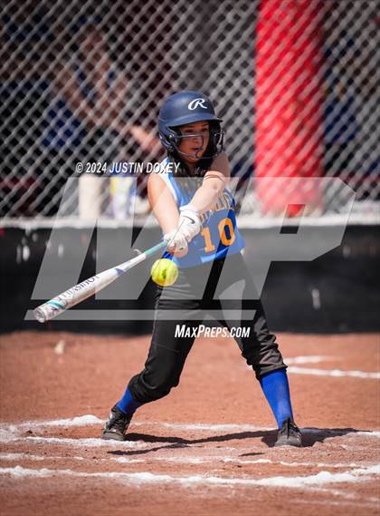 Thumbnail 1 in Carlin vs Coleville (NIAA Class 1A Northern Playoff Game 3) photogallery.