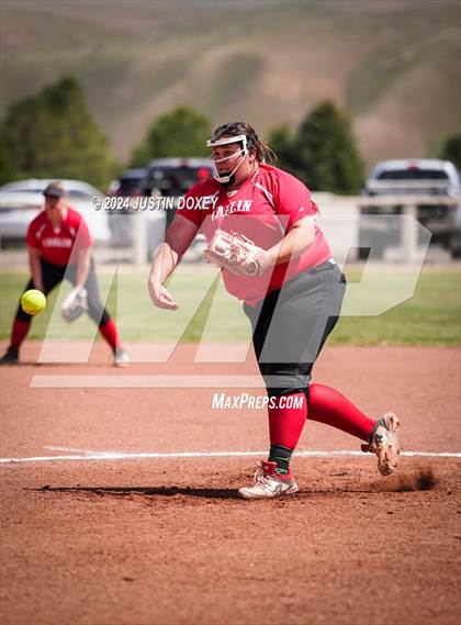 Thumbnail 3 in Carlin vs Coleville (NIAA Class 1A Northern Playoff Game 3) photogallery.