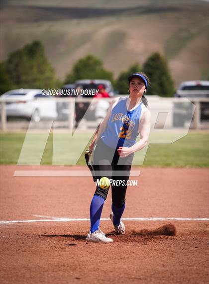Thumbnail 2 in Carlin vs Coleville (NIAA Class 1A Northern Playoff Game 3) photogallery.