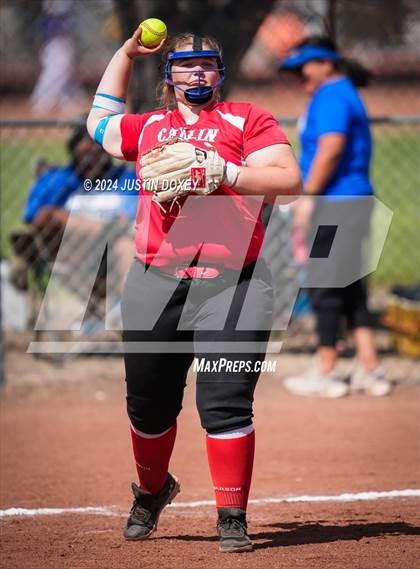 Thumbnail 3 in Carlin vs Coleville (NIAA Class 1A Northern Playoff Game 3) photogallery.