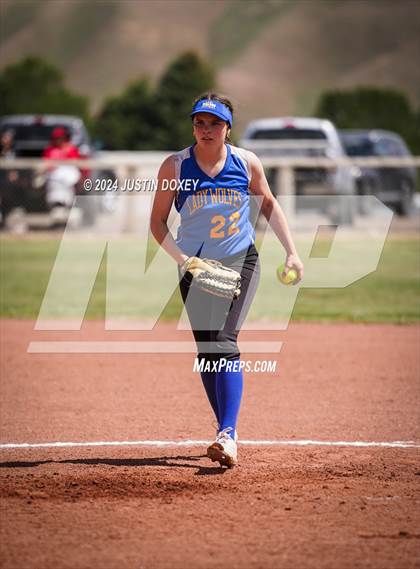 Thumbnail 3 in Carlin vs Coleville (NIAA Class 1A Northern Playoff Game 3) photogallery.