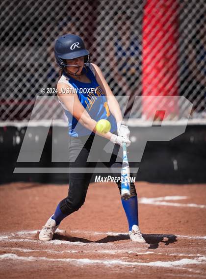 Thumbnail 2 in Carlin vs Coleville (NIAA Class 1A Northern Playoff Game 3) photogallery.