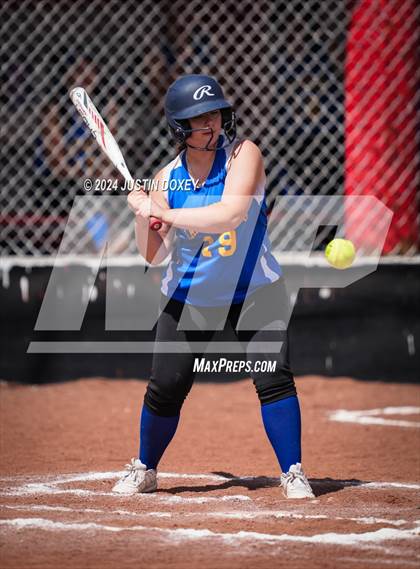 Thumbnail 1 in Carlin vs Coleville (NIAA Class 1A Northern Playoff Game 3) photogallery.