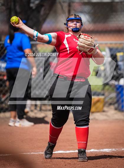 Thumbnail 3 in Carlin vs Coleville (NIAA Class 1A Northern Playoff Game 3) photogallery.