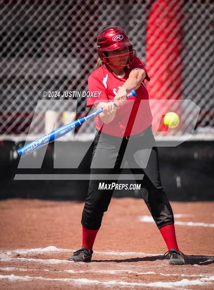Thumbnail 3 in Carlin vs Coleville (NIAA Class 1A Northern Playoff Game 3) photogallery.