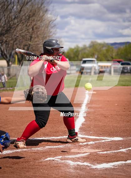 Thumbnail 1 in Carlin vs Coleville (NIAA Class 1A Northern Playoff Game 3) photogallery.