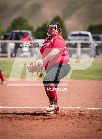 Thumbnail 2 in Carlin vs Coleville (NIAA Class 1A Northern Playoff Game 3) photogallery.