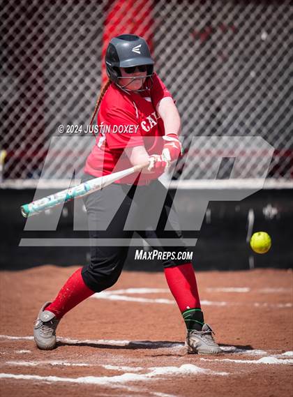 Thumbnail 3 in Carlin vs Coleville (NIAA Class 1A Northern Playoff Game 3) photogallery.