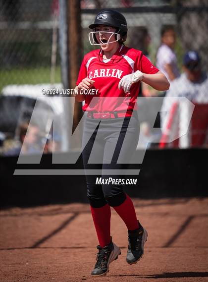 Thumbnail 2 in Carlin vs Coleville (NIAA Class 1A Northern Playoff Game 3) photogallery.