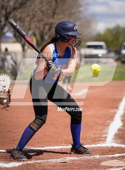 Thumbnail 3 in Carlin vs Coleville (NIAA Class 1A Northern Playoff Game 3) photogallery.