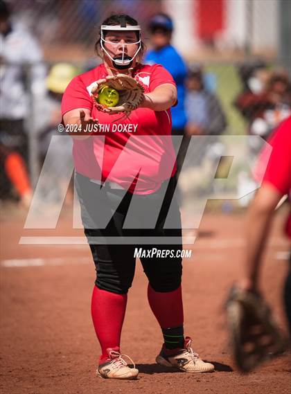 Thumbnail 1 in Carlin vs Coleville (NIAA Class 1A Northern Playoff Game 3) photogallery.