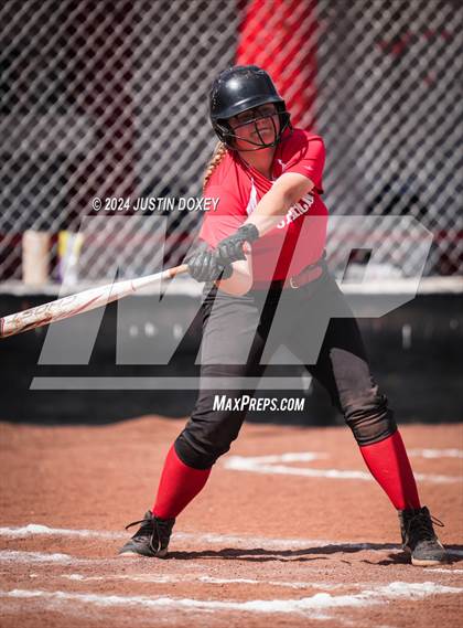 Thumbnail 1 in Carlin vs Coleville (NIAA Class 1A Northern Playoff Game 3) photogallery.