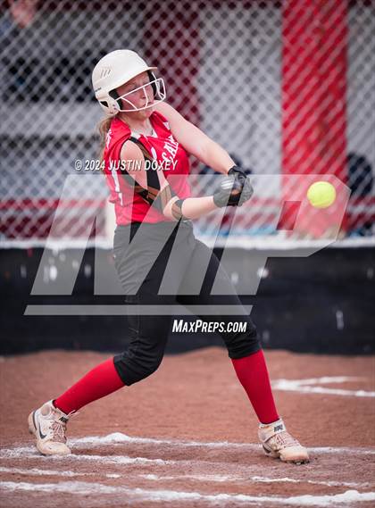 Thumbnail 1 in Carlin vs Coleville (NIAA Class 1A Northern Playoff Game 3) photogallery.