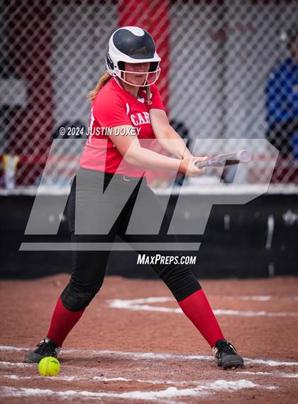 Thumbnail 1 in Carlin vs Coleville (NIAA Class 1A Northern Playoff Game 3) photogallery.