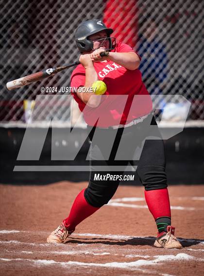 Thumbnail 1 in Carlin vs Coleville (NIAA Class 1A Northern Playoff Game 3) photogallery.