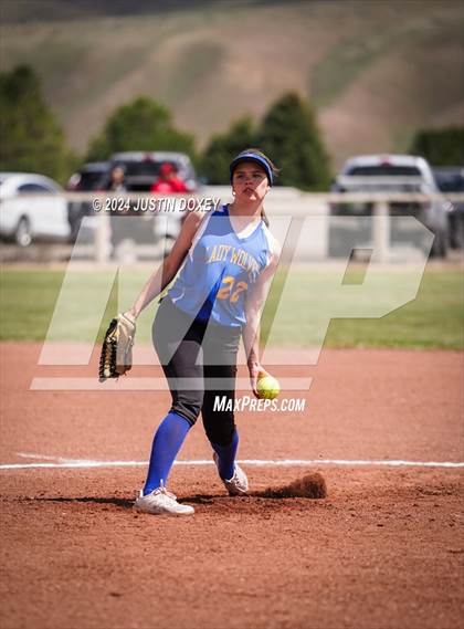 Thumbnail 1 in Carlin vs Coleville (NIAA Class 1A Northern Playoff Game 3) photogallery.