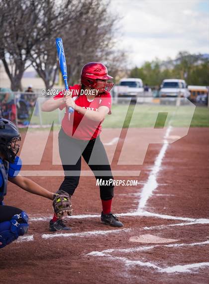 Thumbnail 3 in Carlin vs Coleville (NIAA Class 1A Northern Playoff Game 3) photogallery.