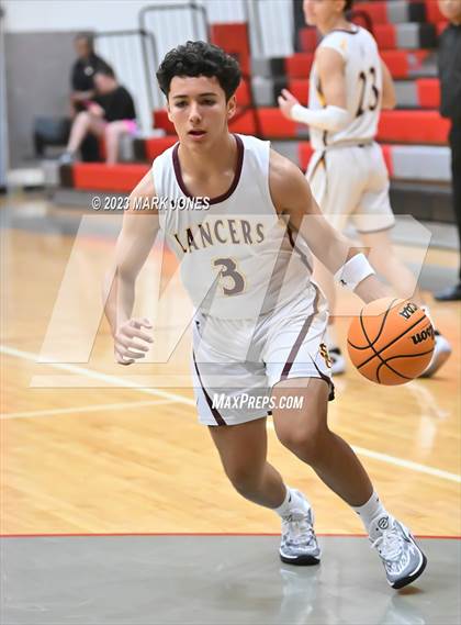 Thumbnail 2 in Salpointe Catholic vs. Sunrise Mountain (Phoenix Union Coyote Classic) photogallery.