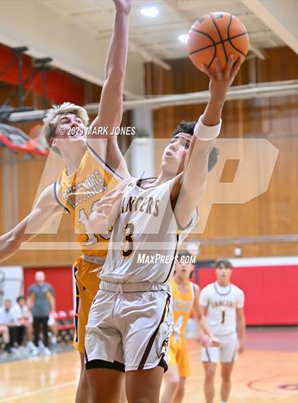 Thumbnail 2 in Salpointe Catholic vs. Sunrise Mountain (Phoenix Union Coyote Classic) photogallery.
