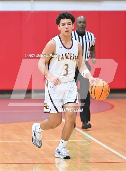 Thumbnail 3 in Salpointe Catholic vs. Sunrise Mountain (Phoenix Union Coyote Classic) photogallery.