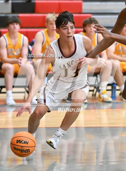 Thumbnail 1 in Salpointe Catholic vs. Sunrise Mountain (Phoenix Union Coyote Classic) photogallery.
