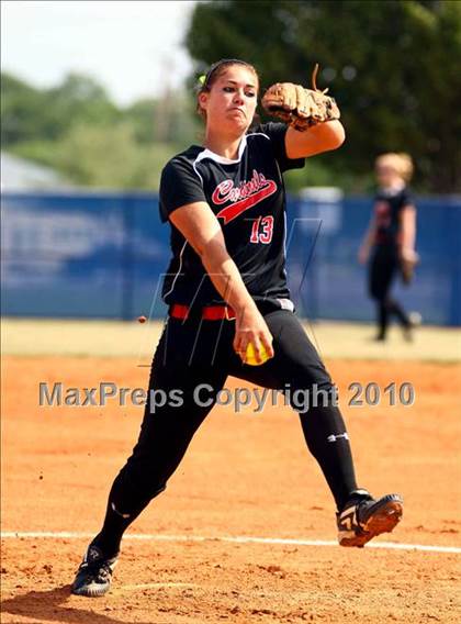 Thumbnail 2 in Second Baptist vs Fort Worth Christian (TAPPS 4A Semi Final) photogallery.