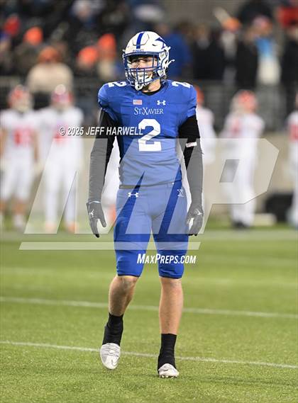 Thumbnail 2 in Olentangy Orange vs. St. Xavier (OHSAA Division 1 Final) photogallery.