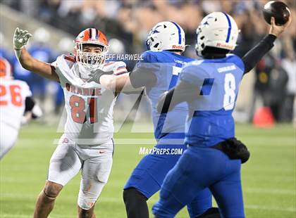Thumbnail 1 in Olentangy Orange vs. St. Xavier (OHSAA Division 1 Final) photogallery.