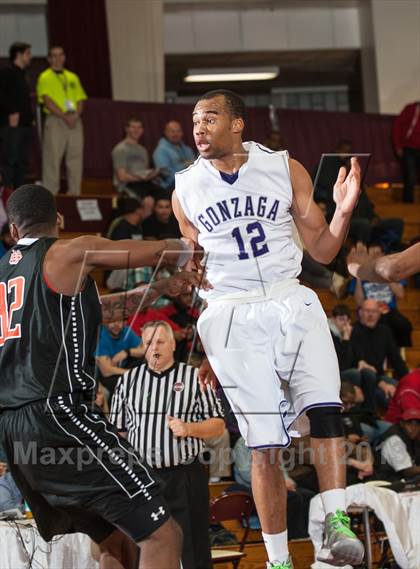 Thumbnail 3 in Gonzaga vs. Chester (Spalding Hoophall Classic) photogallery.