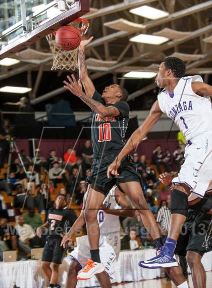 Thumbnail 1 in Gonzaga vs. Chester (Spalding Hoophall Classic) photogallery.