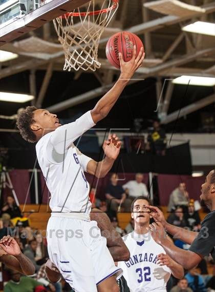 Thumbnail 3 in Gonzaga vs. Chester (Spalding Hoophall Classic) photogallery.