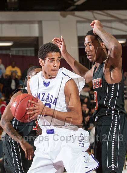 Thumbnail 2 in Gonzaga vs. Chester (Spalding Hoophall Classic) photogallery.