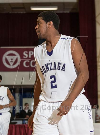 Thumbnail 3 in Gonzaga vs. Chester (Spalding Hoophall Classic) photogallery.