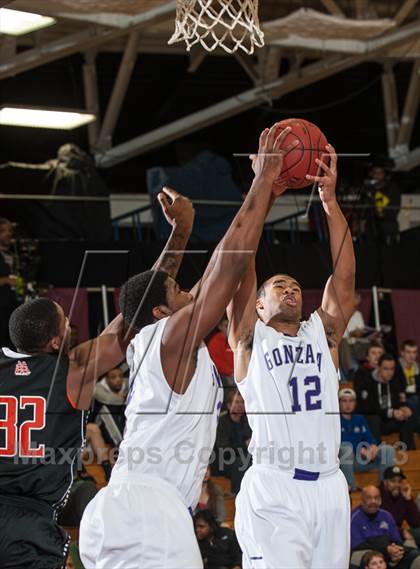 Thumbnail 3 in Gonzaga vs. Chester (Spalding Hoophall Classic) photogallery.