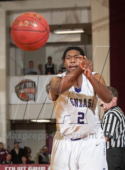 Thumbnail 2 in Gonzaga vs. Chester (Spalding Hoophall Classic) photogallery.