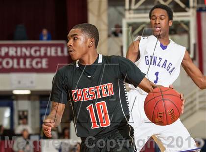 Thumbnail 1 in Gonzaga vs. Chester (Spalding Hoophall Classic) photogallery.