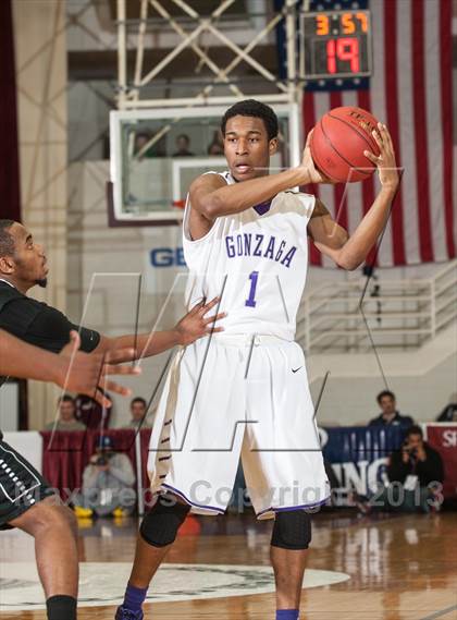 Thumbnail 1 in Gonzaga vs. Chester (Spalding Hoophall Classic) photogallery.