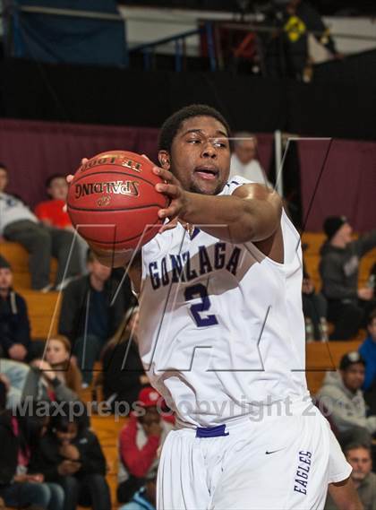 Thumbnail 1 in Gonzaga vs. Chester (Spalding Hoophall Classic) photogallery.