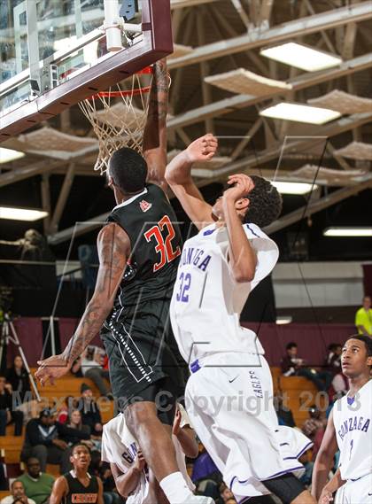 Thumbnail 1 in Gonzaga vs. Chester (Spalding Hoophall Classic) photogallery.