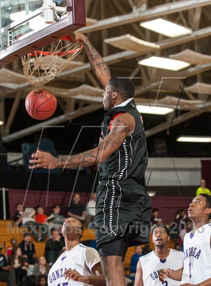 Thumbnail 2 in Gonzaga vs. Chester (Spalding Hoophall Classic) photogallery.