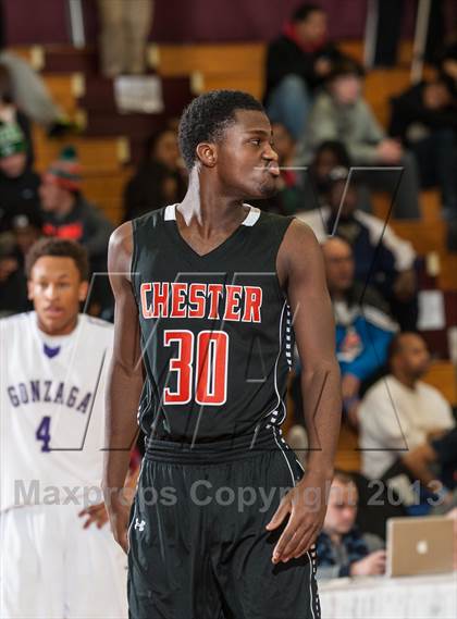 Thumbnail 2 in Gonzaga vs. Chester (Spalding Hoophall Classic) photogallery.
