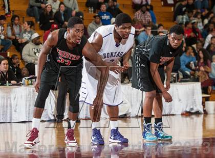 Thumbnail 3 in Gonzaga vs. Chester (Spalding Hoophall Classic) photogallery.