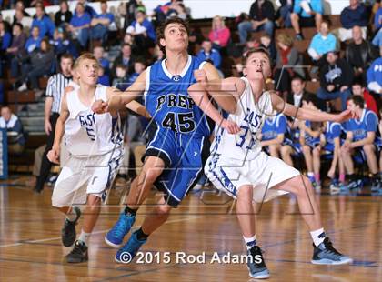 Thumbnail 1 in Creighton Prep vs. Lincoln East  photogallery.
