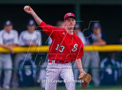 Thumbnail 3 in Central Catholic vs Stilwell photogallery.