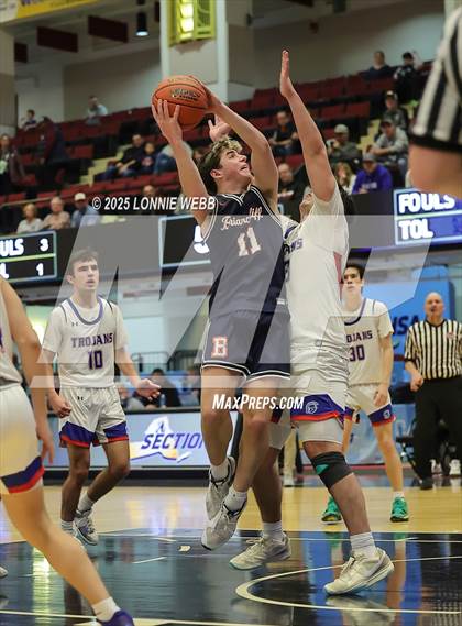 Thumbnail 1 in Blind Brook vs. Briarcliff (NYSPHSAA Section 1 Class B Semifinal) photogallery.