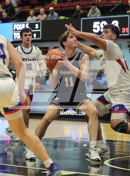 Thumbnail 3 in Blind Brook vs. Briarcliff (NYSPHSAA Section 1 Class B Semifinal) photogallery.